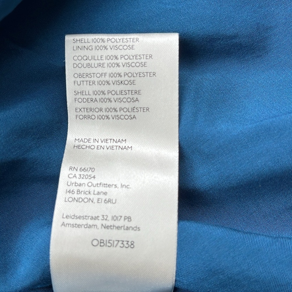 Free People Blue Floral Mini Dress - Picture 5 of 8